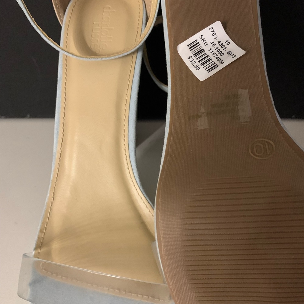 Powder Blue Heels - Picture 2 of 3